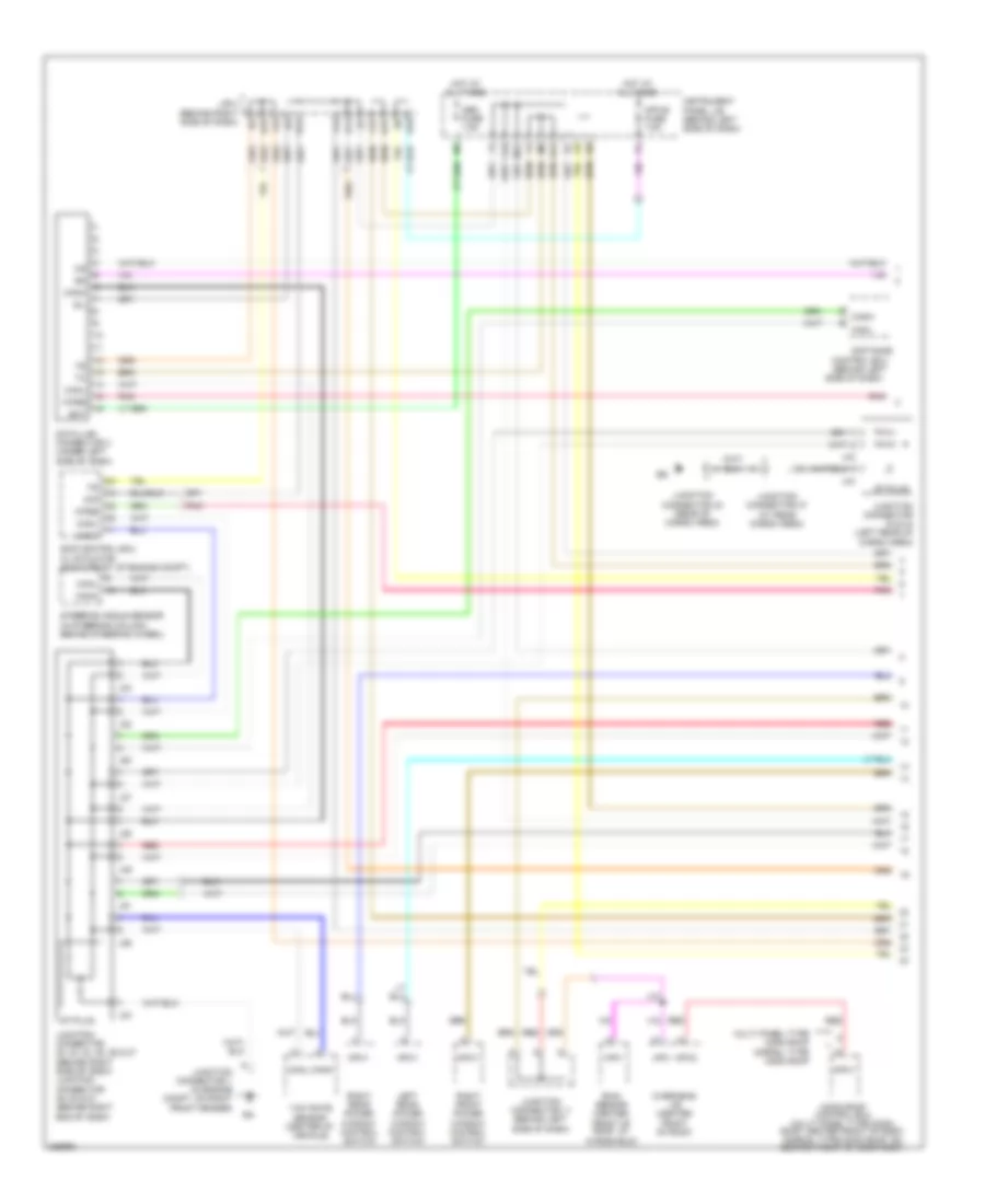 Computer Data Lines Wiring Diagram 1 of 3 for Lexus RX 350 2008
