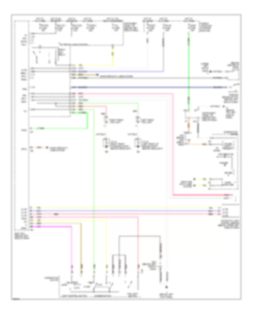 Headlamps Wiring Diagram (1 of 2) for Lexus RX 350 2008