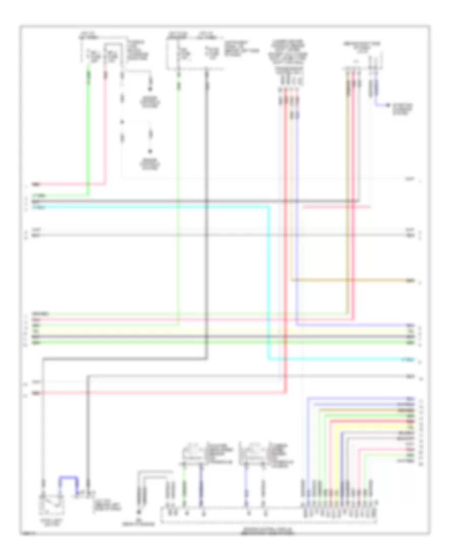 Transmission Wiring Diagram (2 of 4) for Lexus RX 350 2008