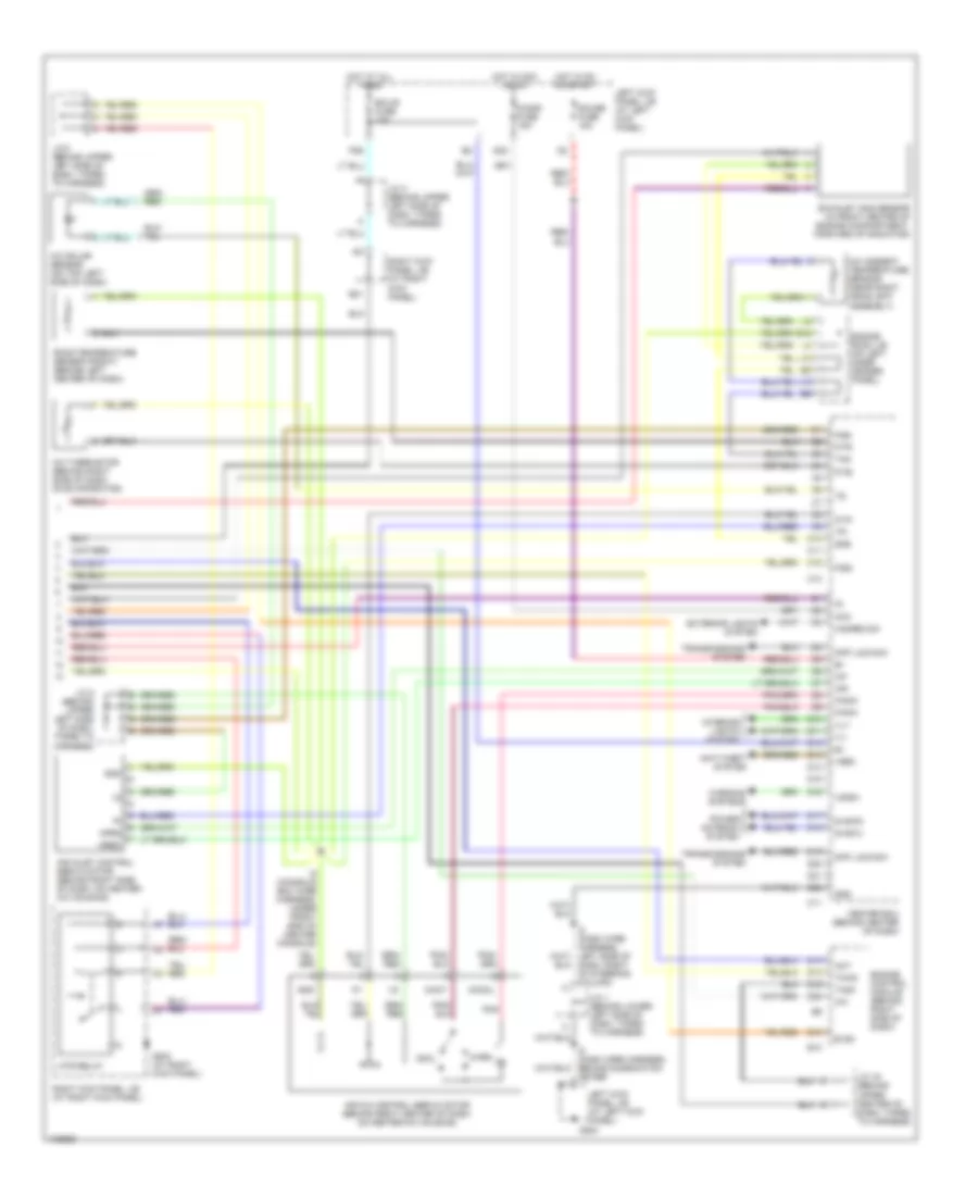 Front AC Wiring Diagram (2 of 2) for Lexus LX 470 1998