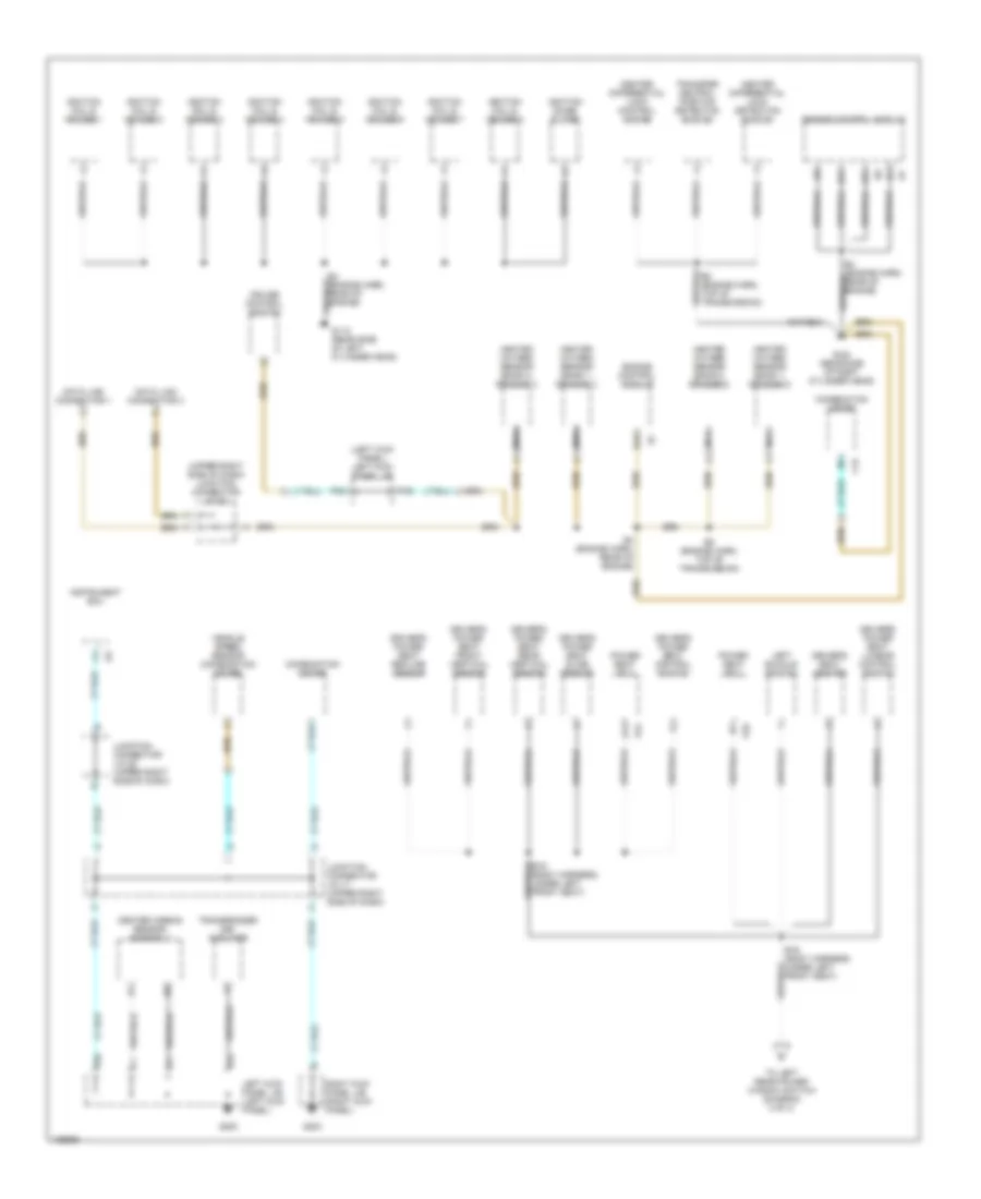 Ground Distribution Wiring Diagram 1 of 4 for Lexus LX 470 1998