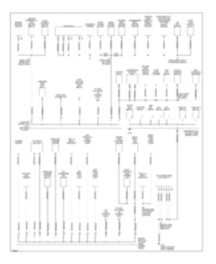 Ground Distribution Wiring Diagram 2 of 4 for Lexus LX 470 1998