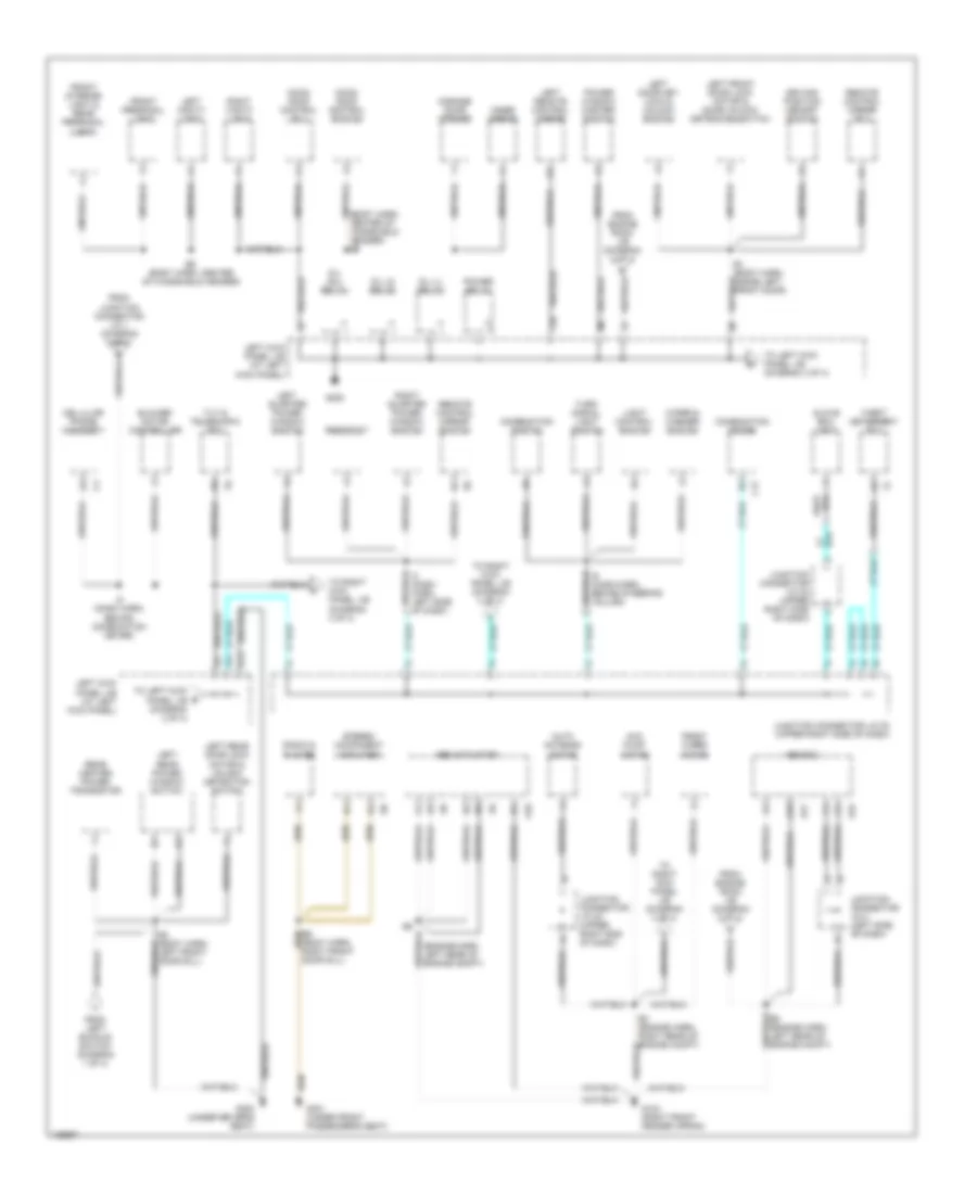 Ground Distribution Wiring Diagram 3 of 4 for Lexus LX 470 1998