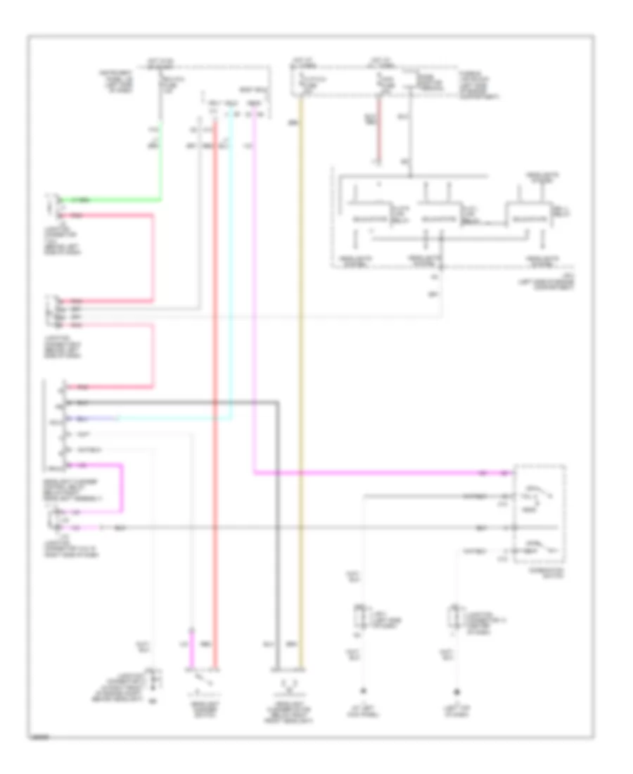 схема шайбы фары для Lexus RX 400h 2008