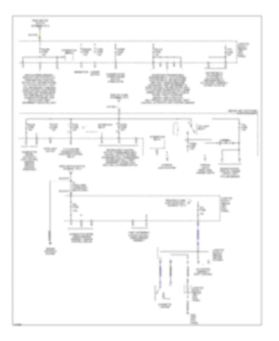 Power Distribution Wiring Diagram (2 of 3) for Lexus SC 300 1998