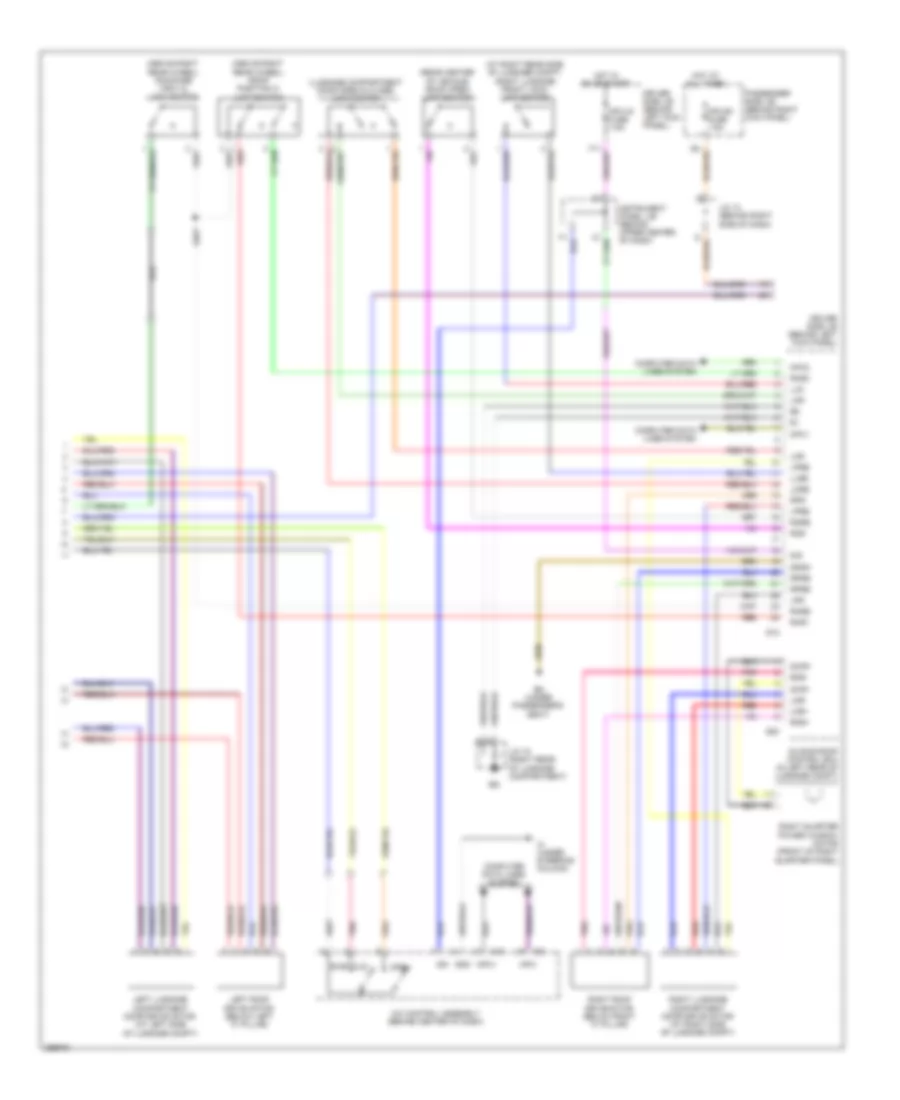 Power TopSunroof Wiring Diagram (2 of 2) for Lexus SC 430 2008