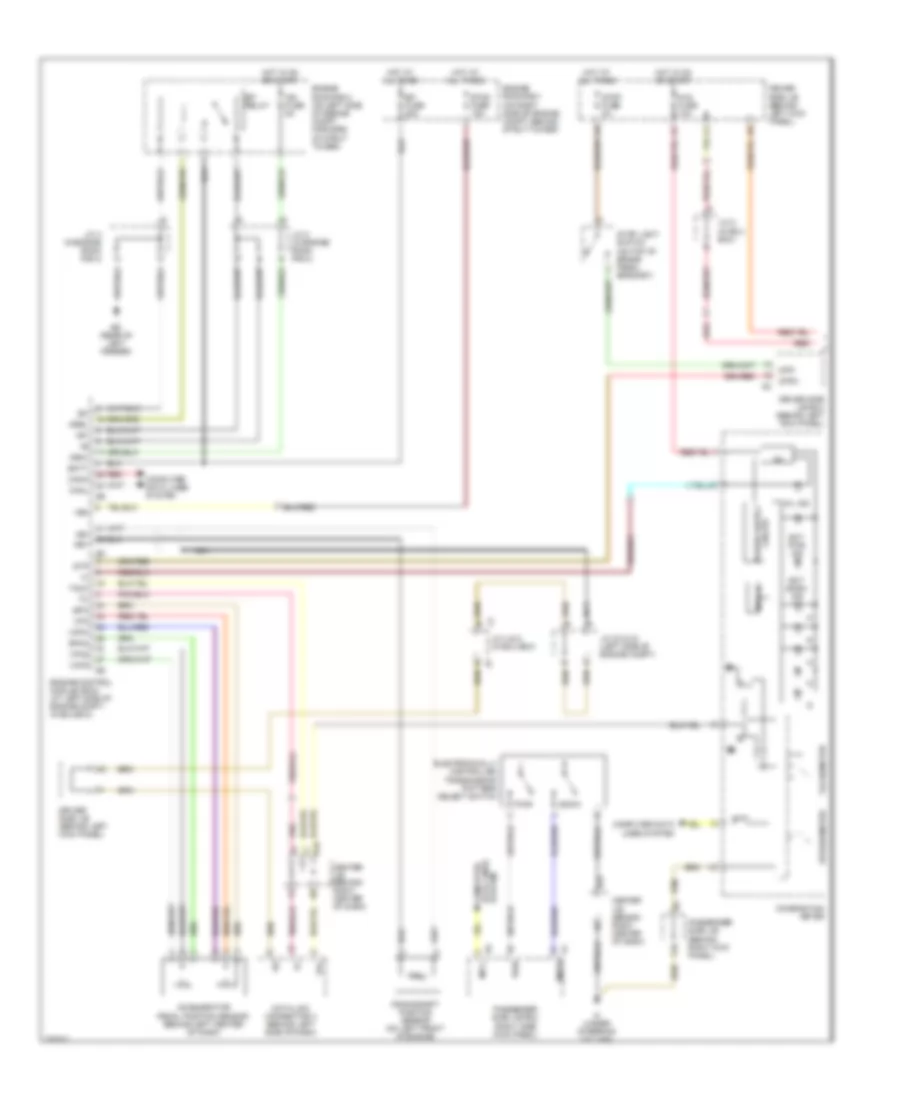 Transmission Wiring Diagram 1 of 2 for Lexus SC 430 2008