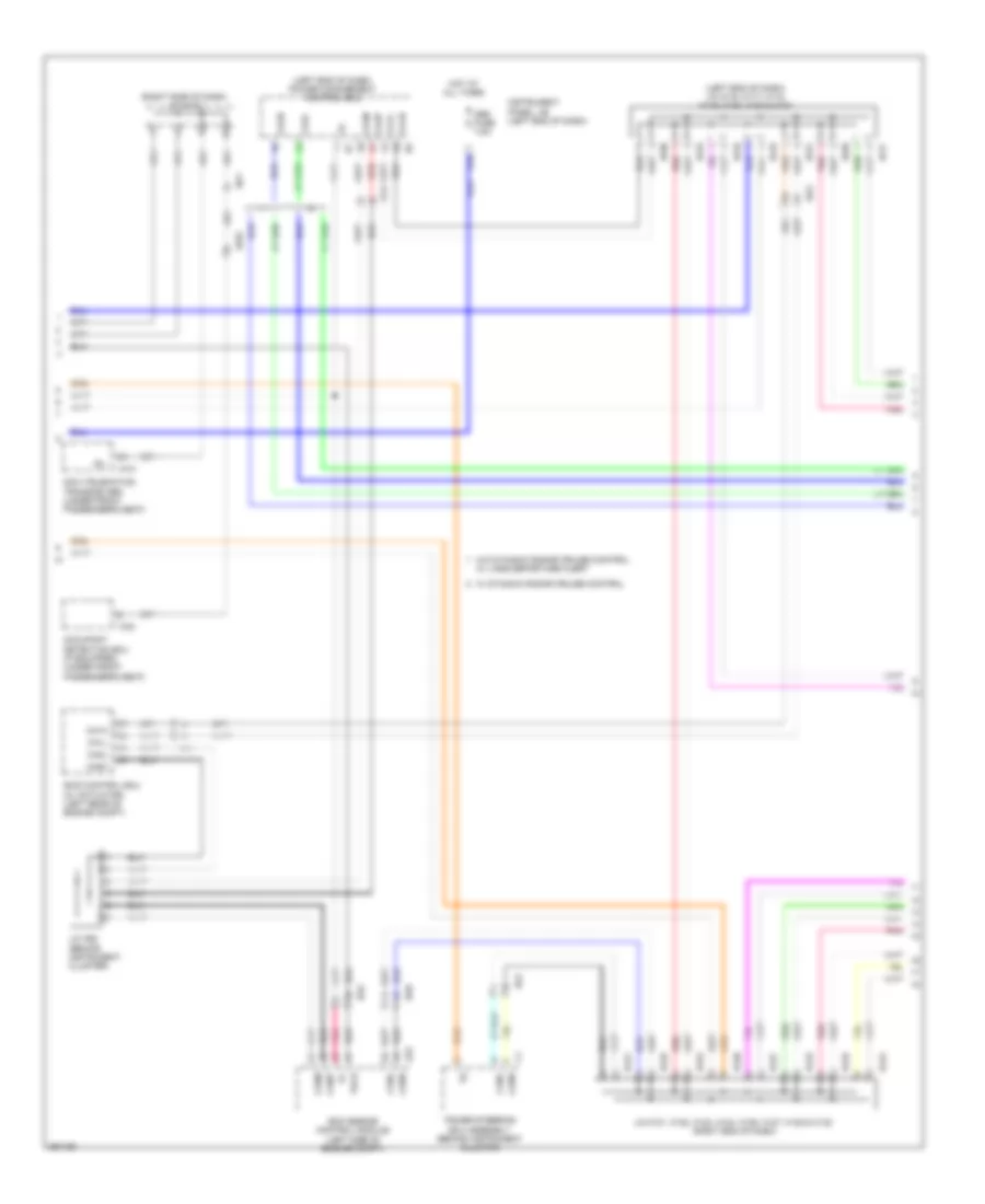 Computer Data Lines Wiring Diagram (2 of 4) for Lexus ES 300h 2013