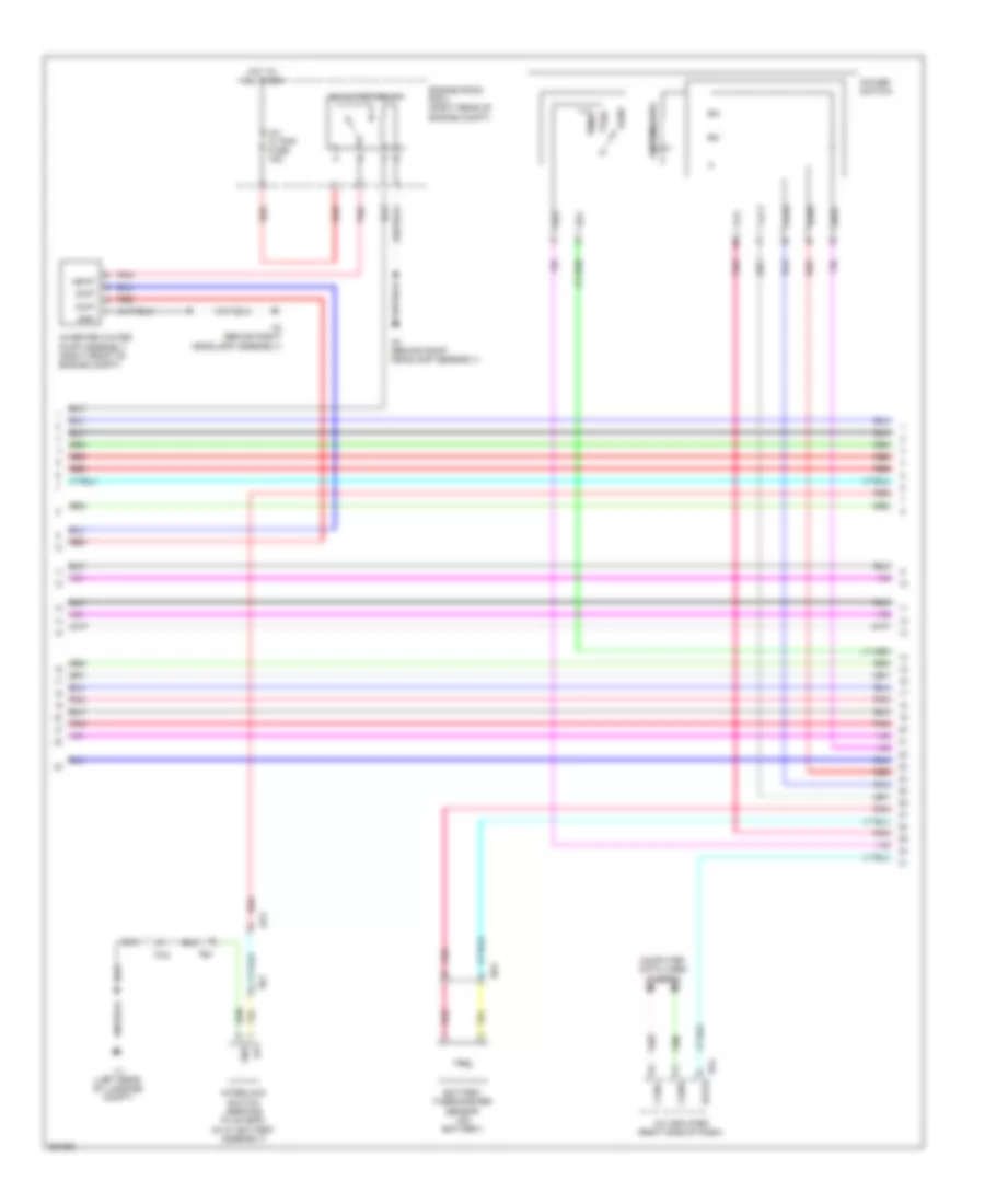 2 5L Hybrid Hybrid System Wiring Diagram 2 of 7 for Lexus ES 300h 2013