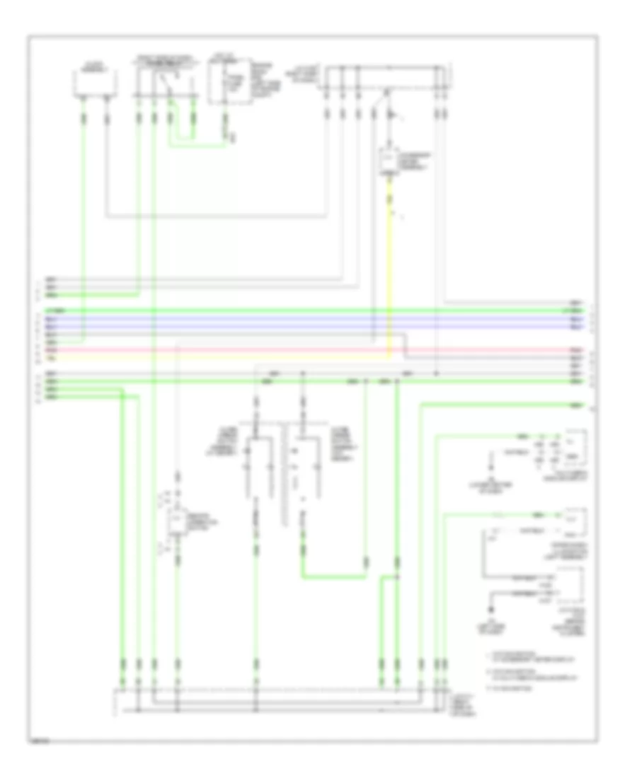 Instrument Illumination Wiring Diagram (3 of 5) for Lexus ES 300h 2013