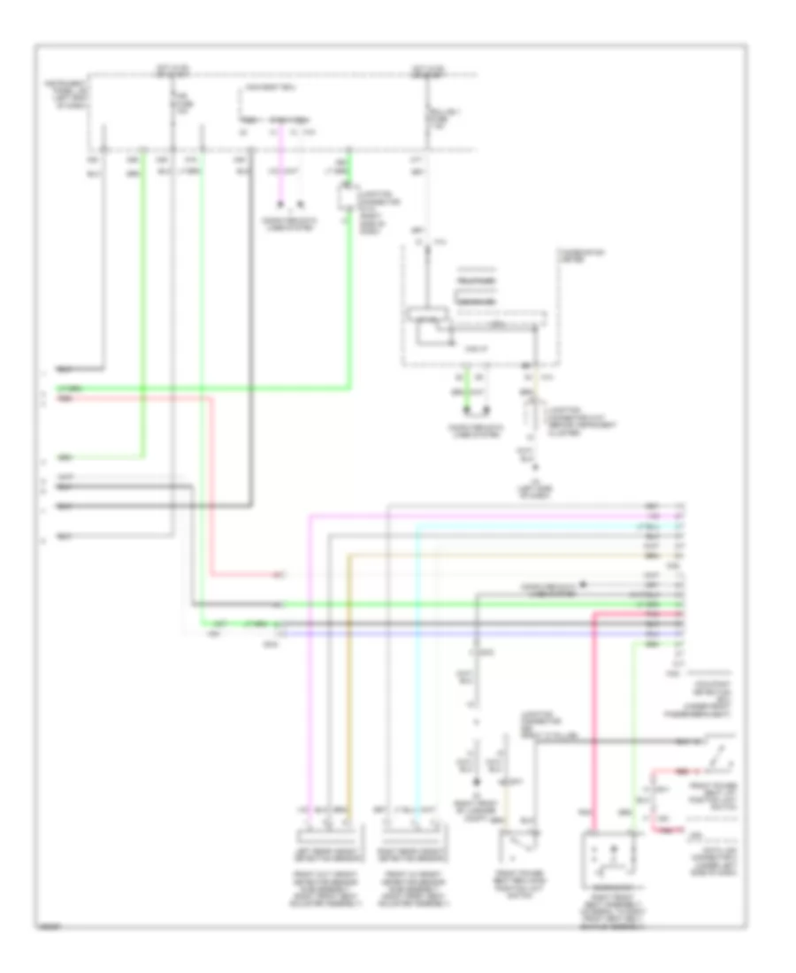 Supplemental Restraint Wiring Diagram 3 of 3 for Lexus ES 300h 2013