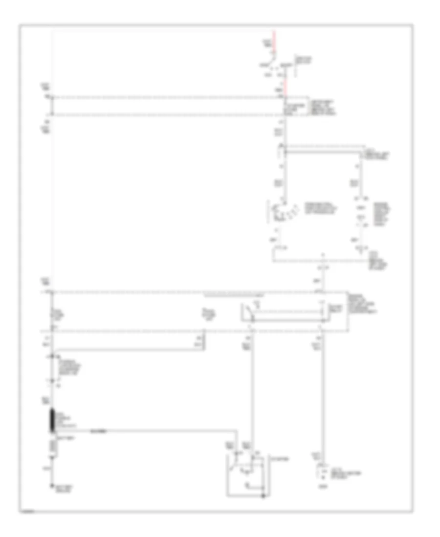 Starting Wiring Diagram for Lexus ES 300 1999