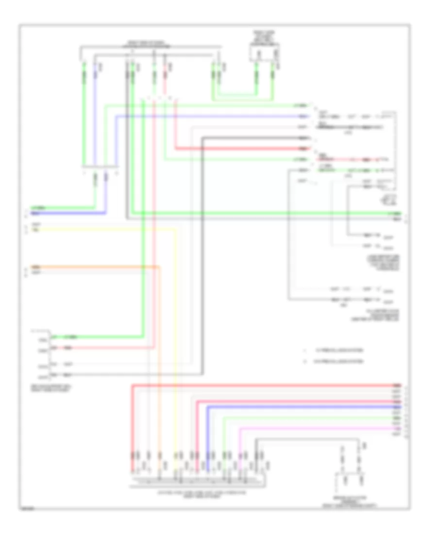 HighLow Bus Wiring Diagram (2 of 4) for Lexus ES 350 2013