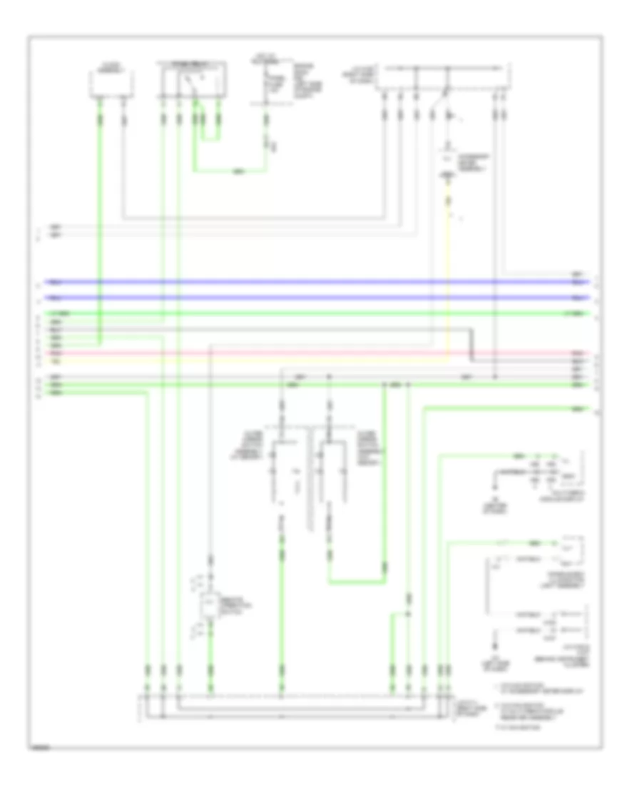 Instrument Illumination Wiring Diagram 3 of 6 for Lexus ES 350 2013