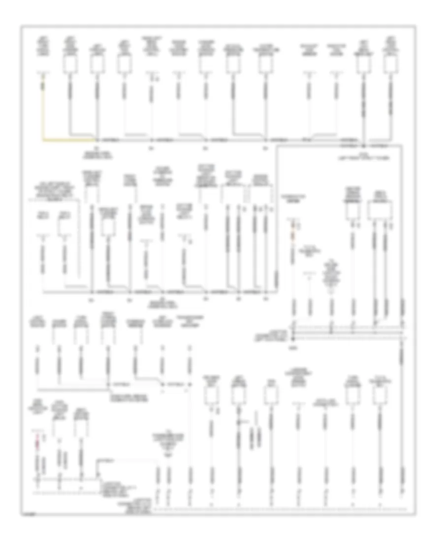 Ground Distribution Wiring Diagram (2 of 4) for Lexus GS 300 1999