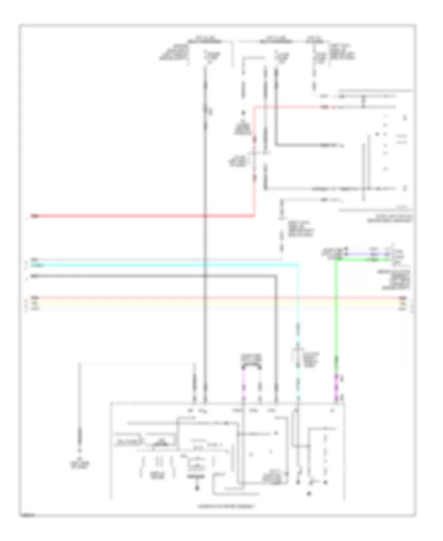 A T Wiring Diagram 3 of 4 for Lexus GS 350 2013