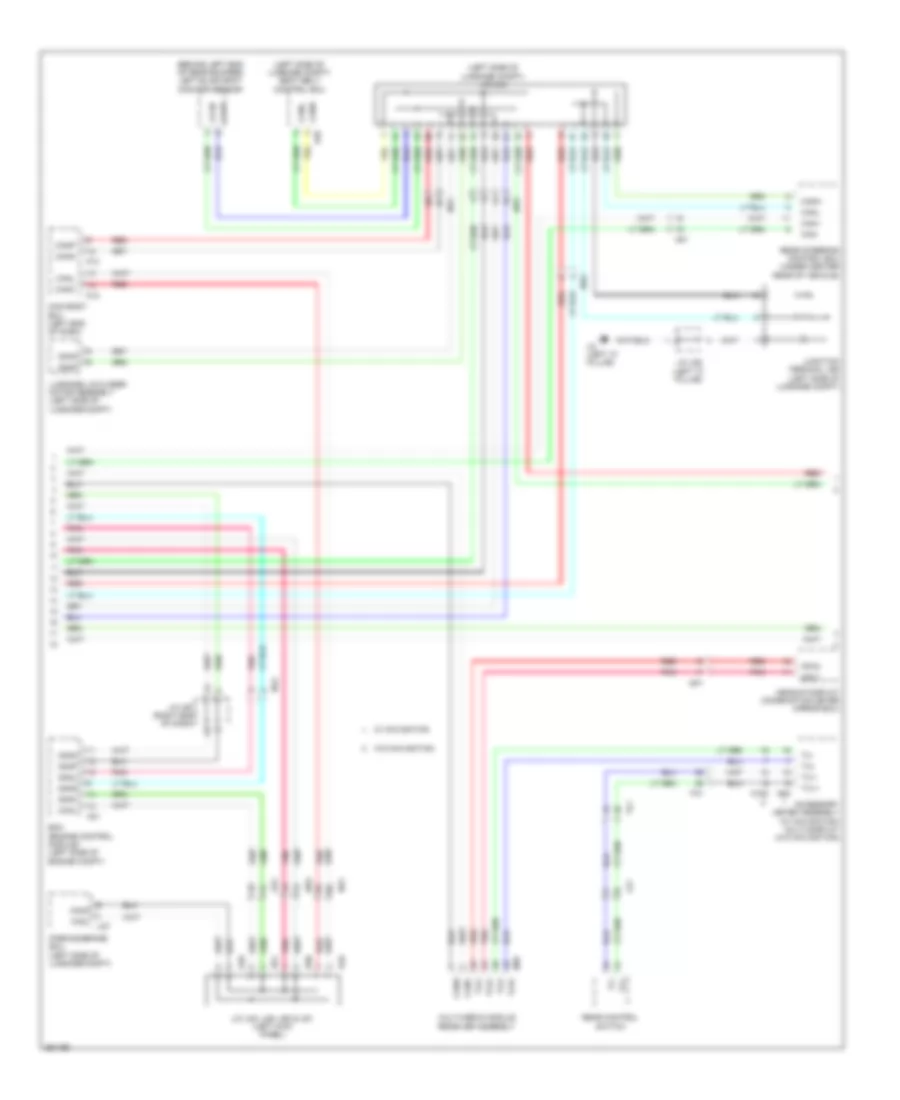 High Low Bus Wiring Diagram 3 of 4 for Lexus GS 350 2013