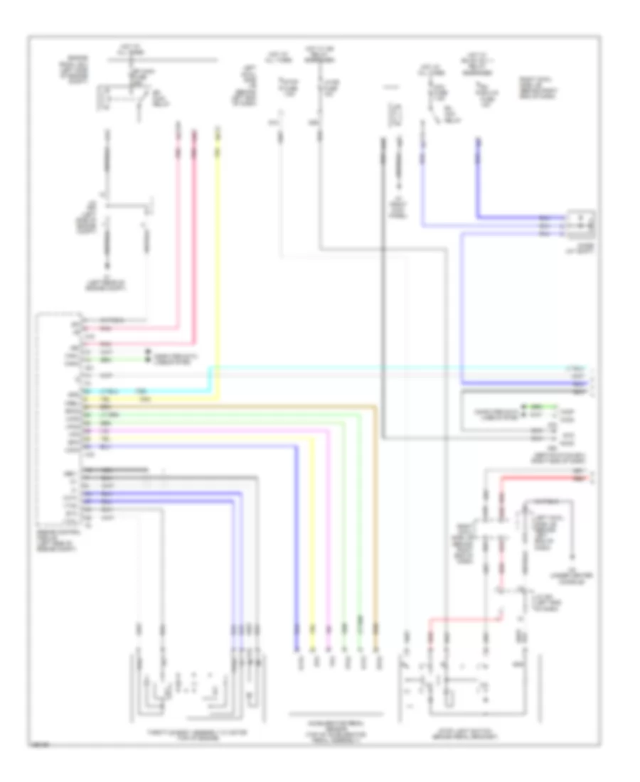 Cruise Control Wiring Diagram with Dynamic Radar Controls 1 of 3 for Lexus GS 350 2013