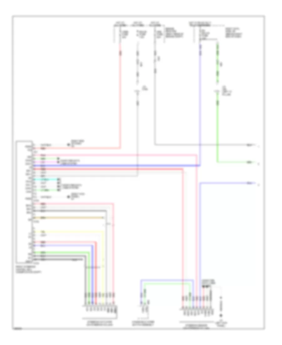 Progressive Power Steering Wiring Diagram 1 of 2 for Lexus GS 350 2013