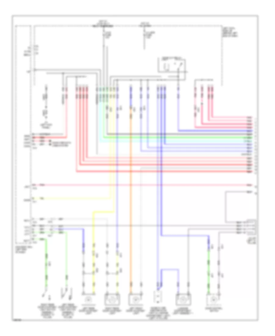 Courtesy Lamps Wiring Diagram 1 of 4 for Lexus GS 350 2013