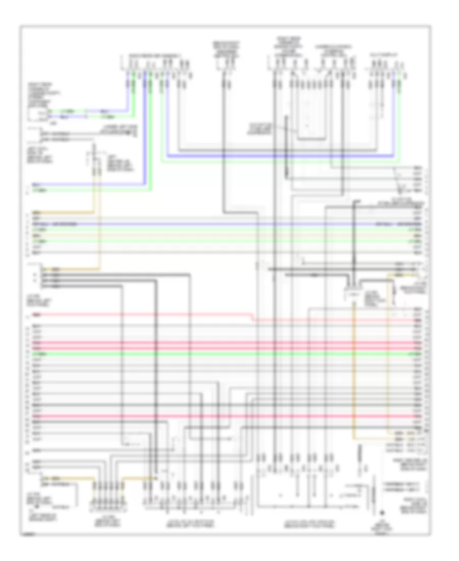HighLow Bus Wiring Diagram (2 of 4) for Lexus GS 450h 2009
