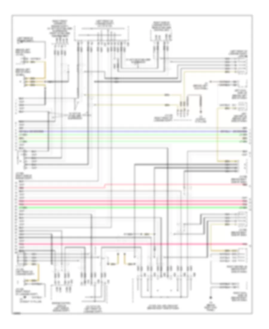 HighLow Bus Wiring Diagram (3 of 4) for Lexus GS 450h 2009