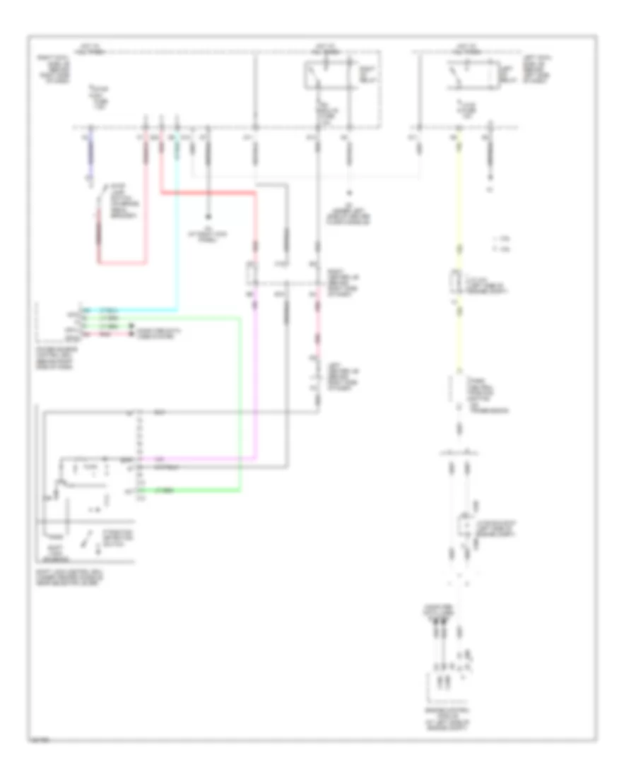 Shift Interlock Wiring Diagram for Lexus GS 460 2009