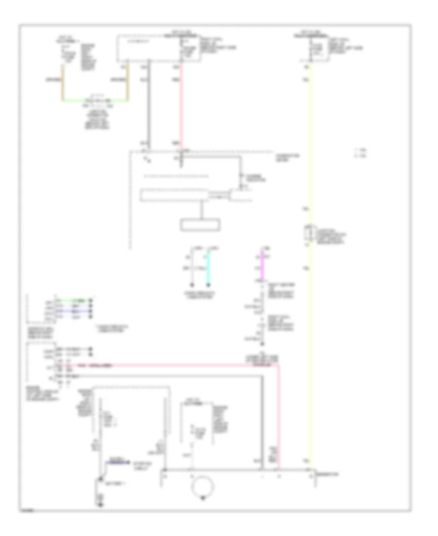 Charging Wiring Diagram for Lexus GS 460 2009