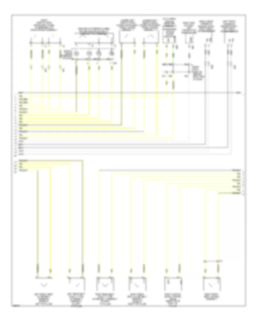Supplemental Restraint Wiring Diagram (2 of 3) for Lexus GS 350 F Sport 2013