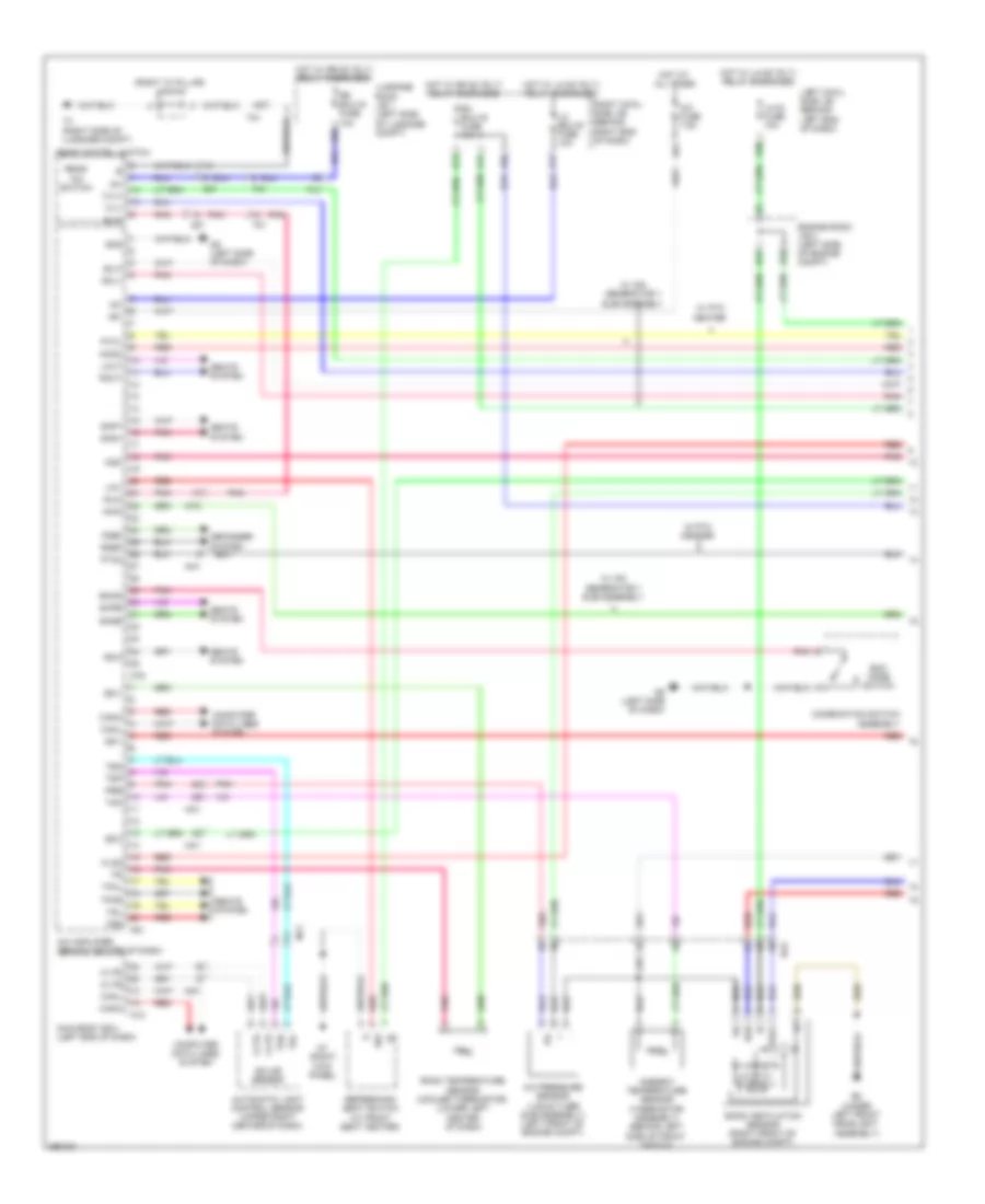 Automatic A C Wiring Diagram 1 of 3 for Lexus GS 350 F Sport 2013