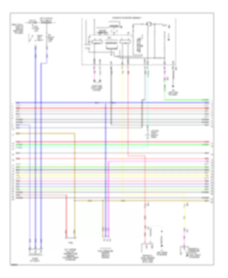 3.5L, Engine Performance Wiring Diagram (5 of 9) for Lexus GS 350 F Sport 2013