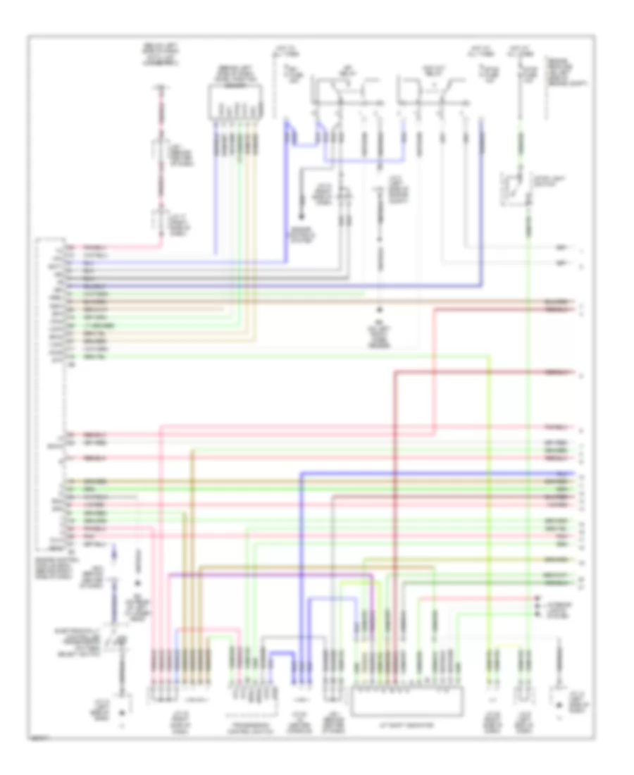A T Wiring Diagram 1 of 3 for Lexus GX 470 2009