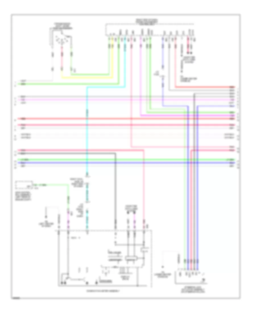 Forced Entry Wiring Diagram 5 of 8 for Lexus GS 450h 2013