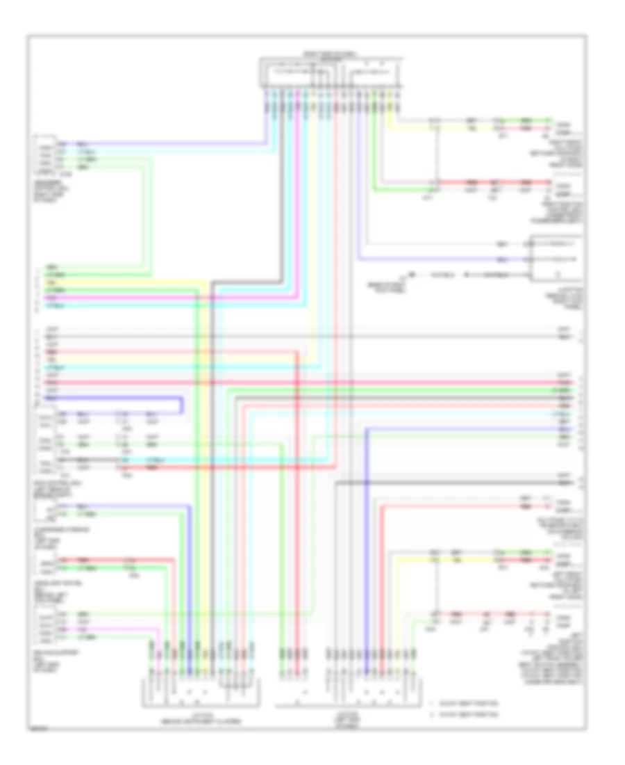 HighLow Bus Wiring Diagram (2 of 4) for Lexus GS 450h 2013