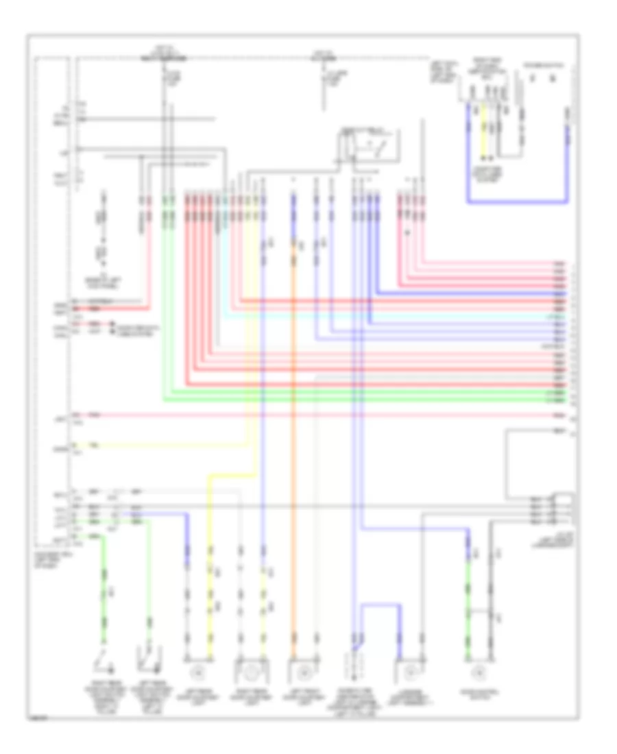 Courtesy Lamps Wiring Diagram 1 of 4 for Lexus GS 450h 2013