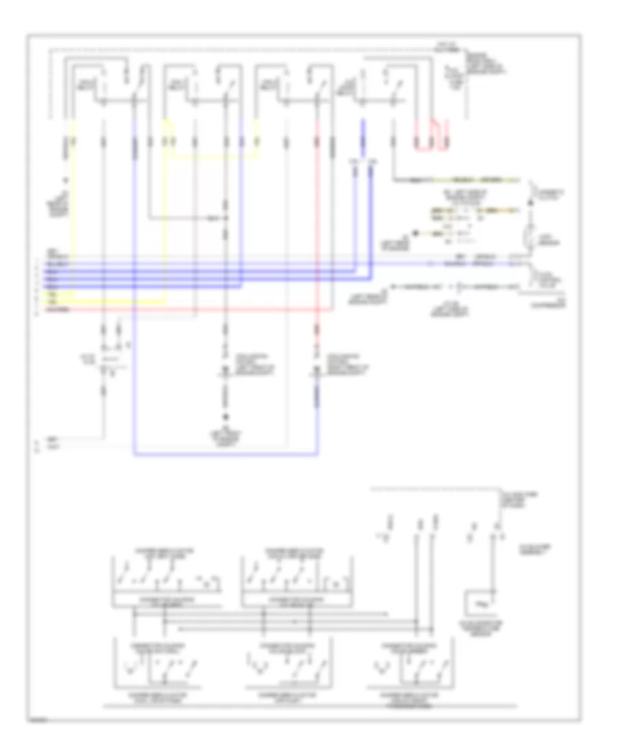 Automatic A C Wiring Diagram 3 of 3 for Lexus IS 250 2009