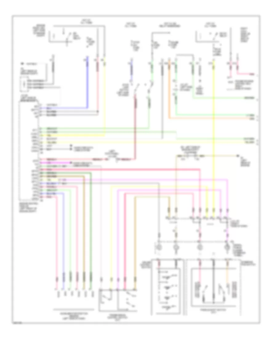 Cruise Control Wiring Diagram without Dynamic Radar Controls 1 of 3 for Lexus IS 250 2009