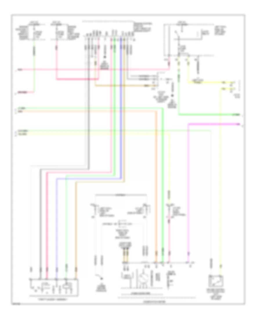 Cruise Control Wiring Diagram without Dynamic Radar Controls 2 of 3 for Lexus IS 250 2009