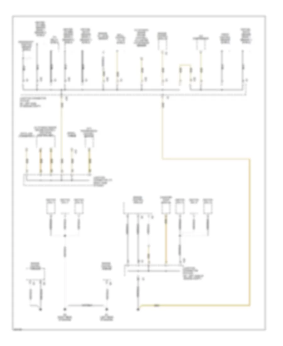 Ground Distribution Wiring Diagram (2 of 7) for Lexus IS 250 2009