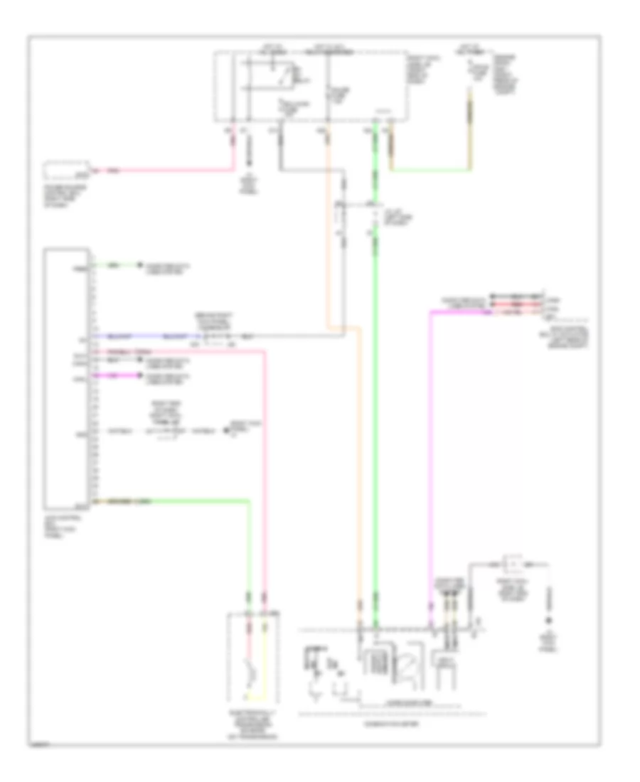 4WD Wiring Diagram for Lexus IS 250 2009