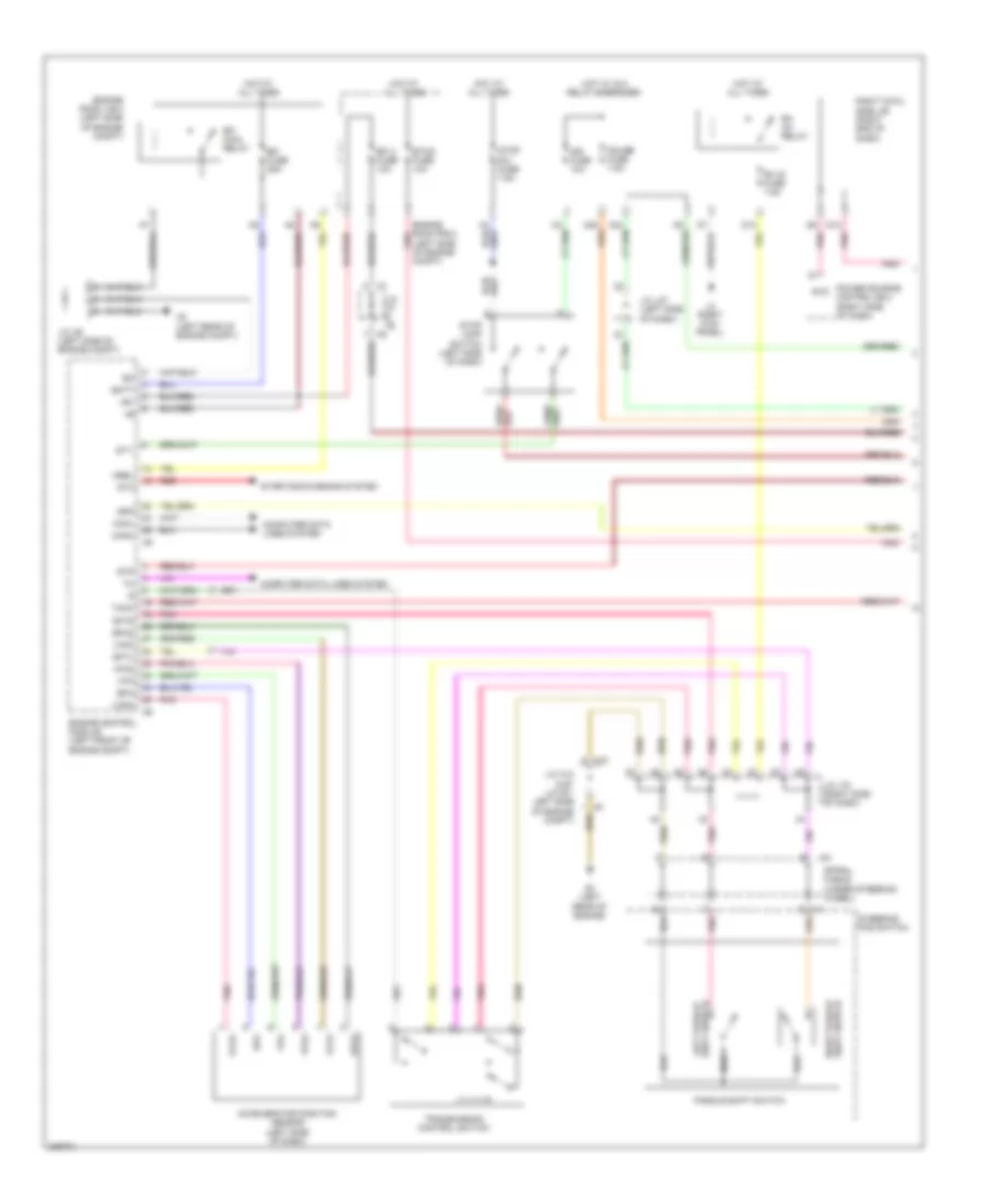 A T Wiring Diagram 1 of 3 for Lexus IS 250 2009