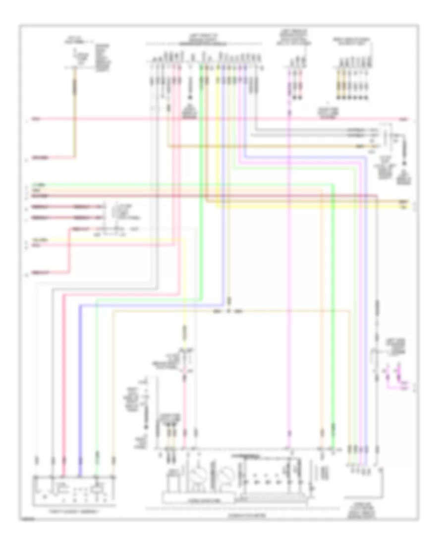AT Wiring Diagram (2 of 3) for Lexus IS 250 2009