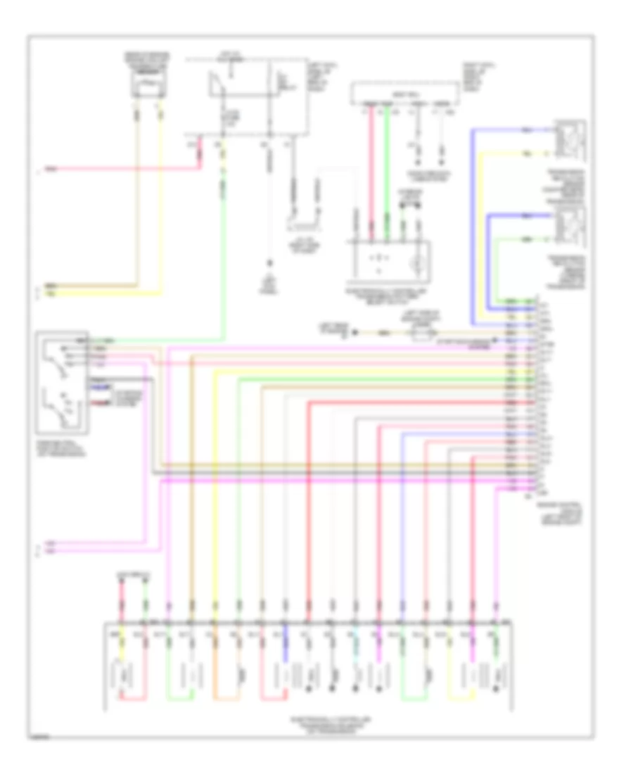 AT Wiring Diagram (3 of 3) for Lexus IS 250 2009