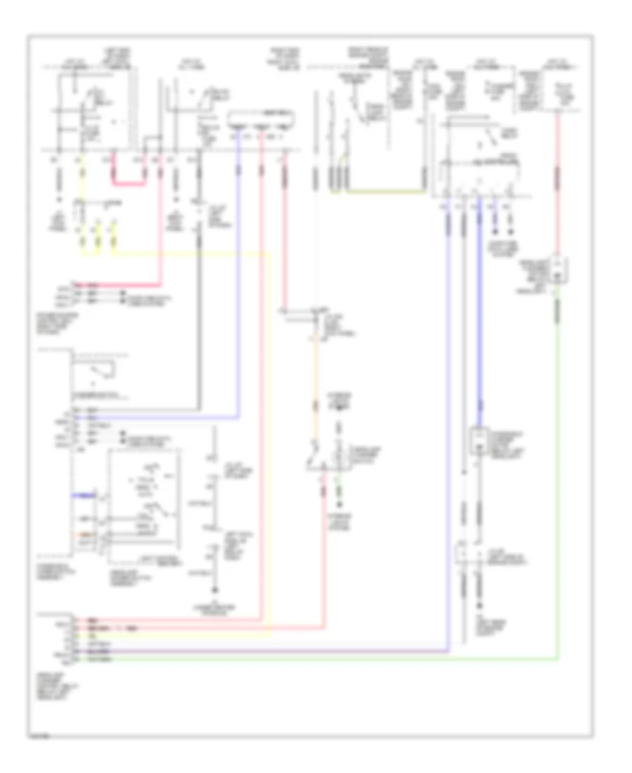 схема шайбы фары для Lexus IS 250 2009