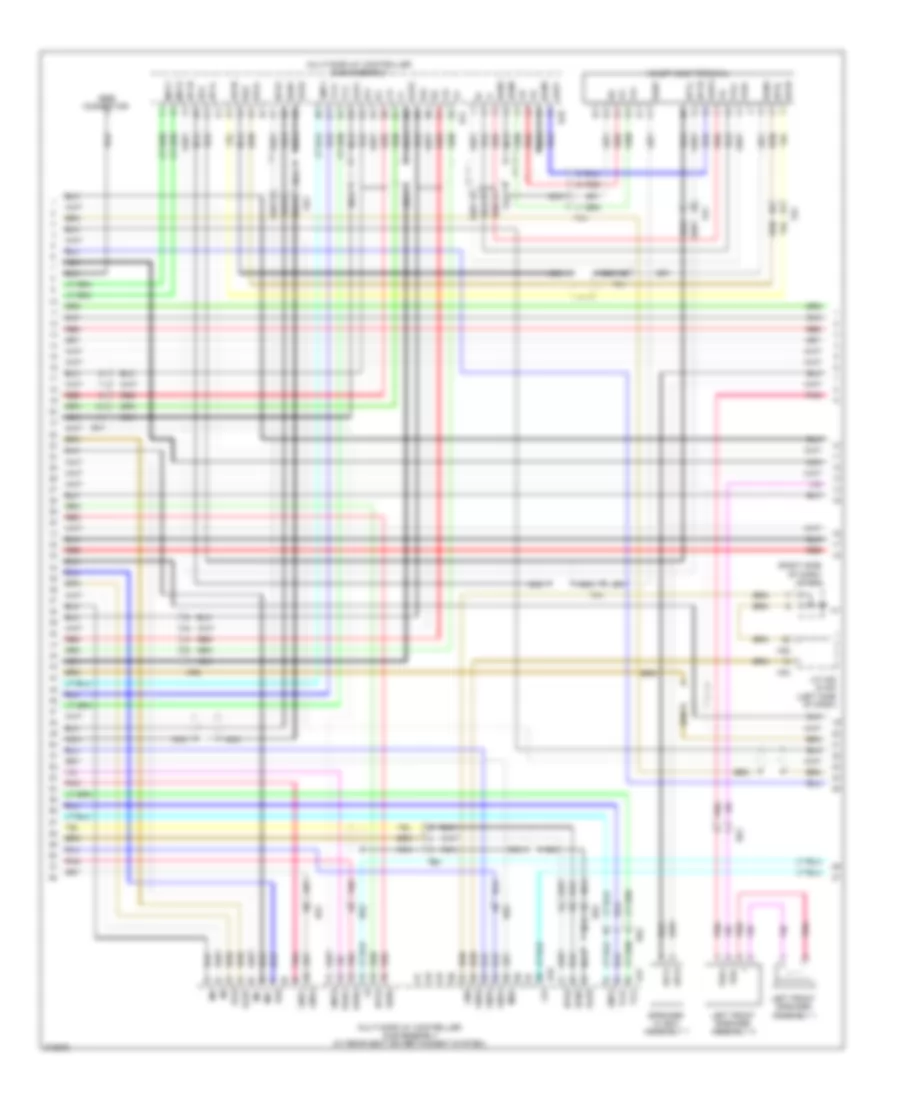 Navigation Wiring Diagram, 17 Speaker (4 of 5) for Lexus GX 460 2013