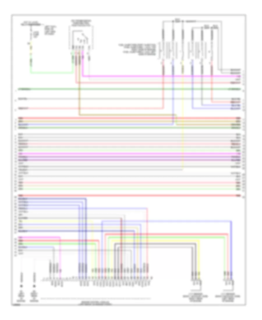 3 5L Engine Performance Wiring Diagram 7 of 8 for Lexus IS 350 2009