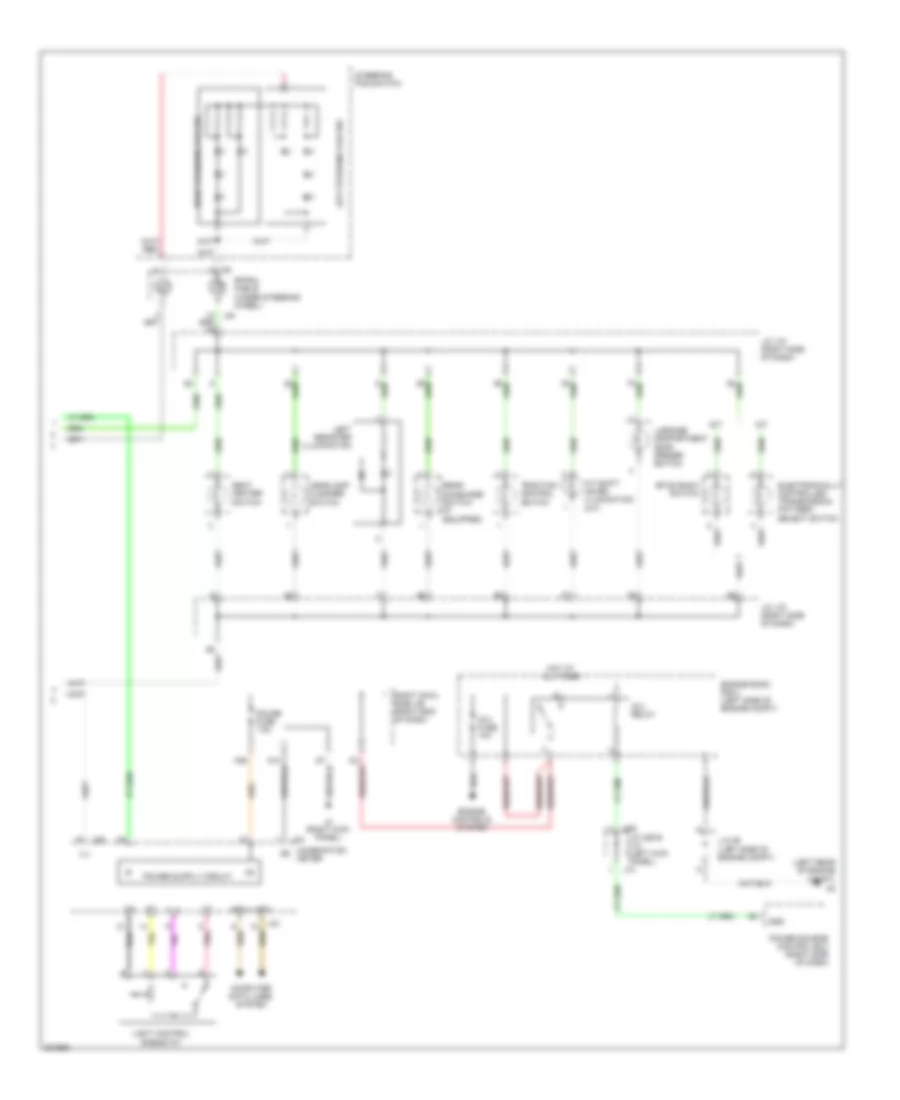 Instrument Illumination Wiring Diagram (2 of 2) for Lexus IS 350 2009