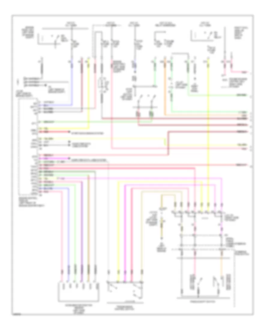 A T Wiring Diagram 1 of 3 for Lexus IS 350 2009