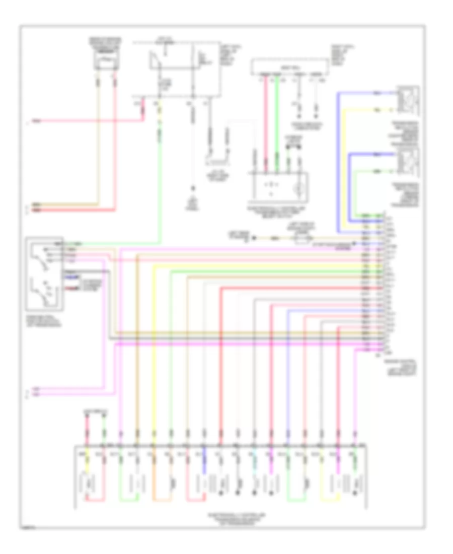 AT Wiring Diagram (3 of 3) for Lexus IS 350 2009