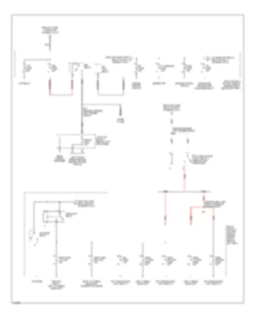 Power Distribution Wiring Diagram (3 of 3) for Lexus SC 400 1999
